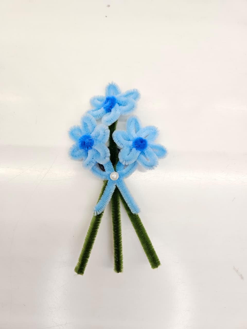 Blue Blossom Fridge Magnet