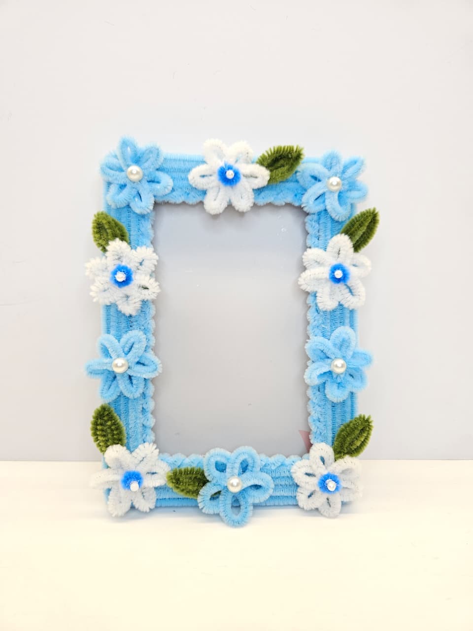 Blue Blossom Photo Frame
