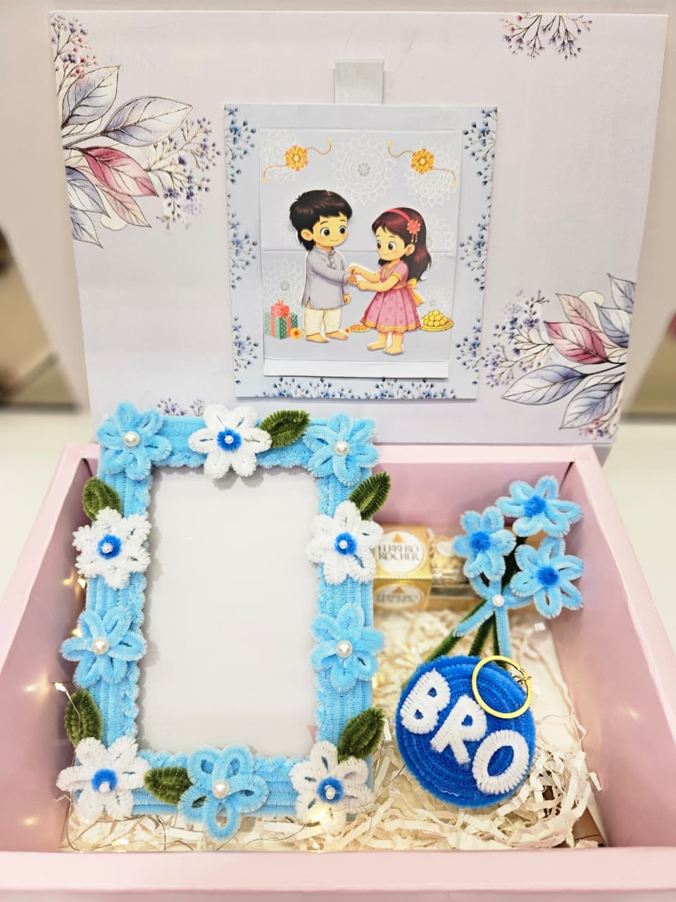 Bro Blue Rakhi Hamper 1