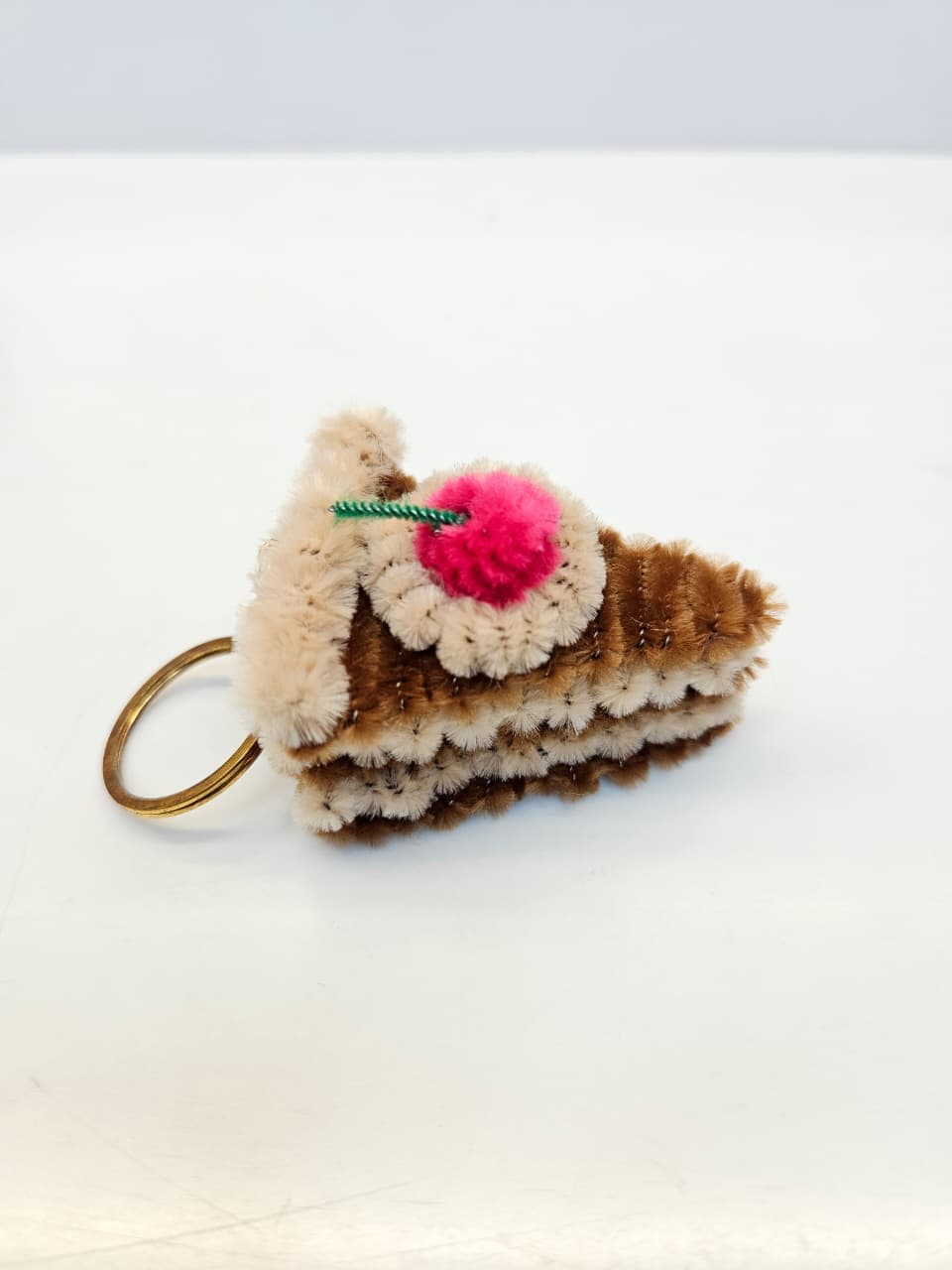 Cake Slice Keychain