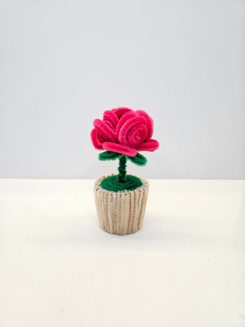 Pink Rose Pot