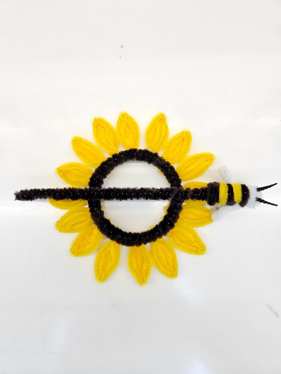 Sunflower & Bee Hair Slide